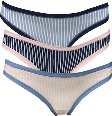 Cotonella Brazil Striped 3 Piece Set