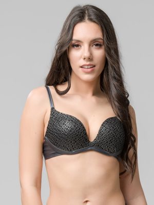 Luna Glamor Bikini Top Push Up Plus With Iron