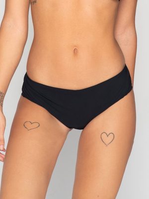 Luna Blue Sense Hipster Bottom Swimwear Black