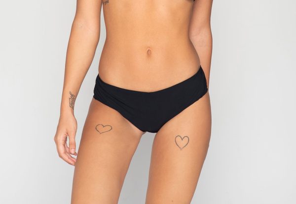 Luna Blue Sense Hipster Bottom Swimwear Black