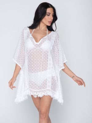Kaftan Luna White