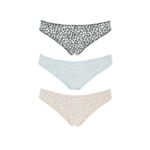 3 Pack Cotonella Βαμβακερά Σχέδιο Χαμηλόμεσο Σλιπ Με Διακριτικό Λάστιχο