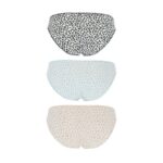 3 Pack Cotonella Βαμβακερά Σχέδιο Χαμηλόμεσο Σλιπ Με Διακριτικό Λάστιχο