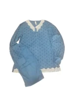 Women's Pajamas With Lace And Hearts