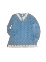 Women's Pajamas With Lace And Hearts
