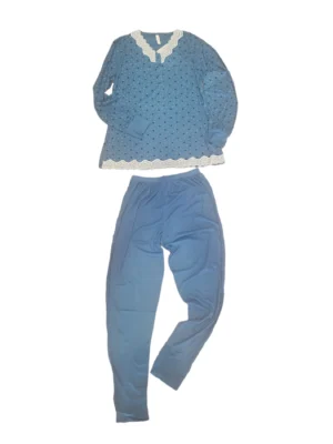 Women's Pajamas With Lace And Hearts