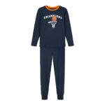 Boy's pajamas name it-13199367-DARK SAPHIRE-organic cotton