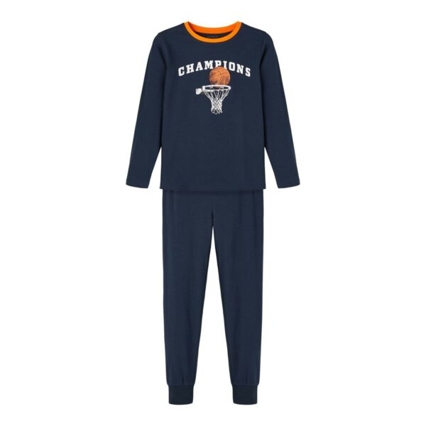 Boy's pajamas name it-13199367-DARK SAPHIRE-organic cotton